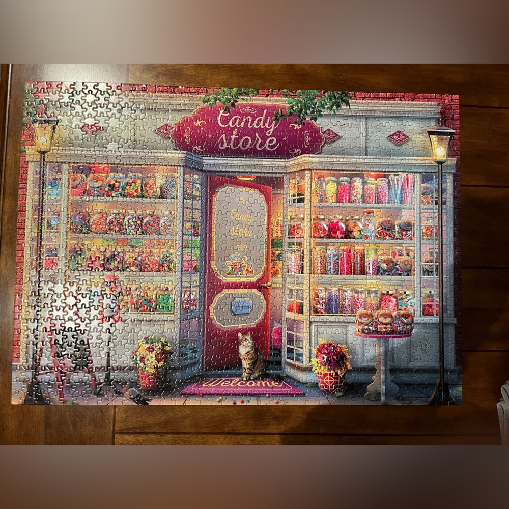 Candy Store Jigsaw Puzzle  (Shop Windows Vitrines• Escaparates)
